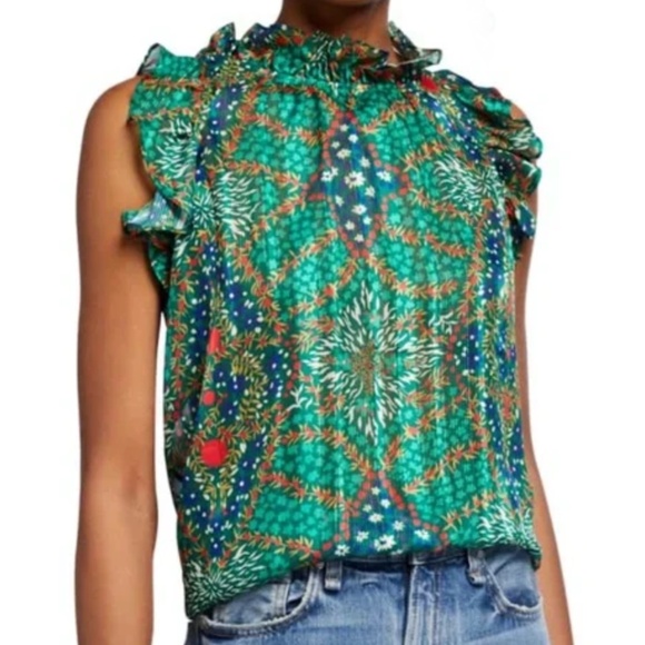 BA&SH Haby Reversible Blouse | Size XS (US 4) | Good Pre-Owned Condition - Picture 3 of 15